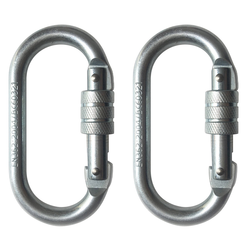 Fishing Hook - 2개입 안전 잠금 버클 강철 합금