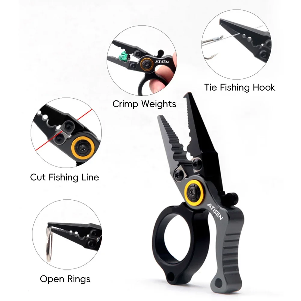 낚시 플라이어 미니 사이즈 야외 낚시 도구 알루미늄 합 - Fishing Hook Remover 리뷰 및 가격