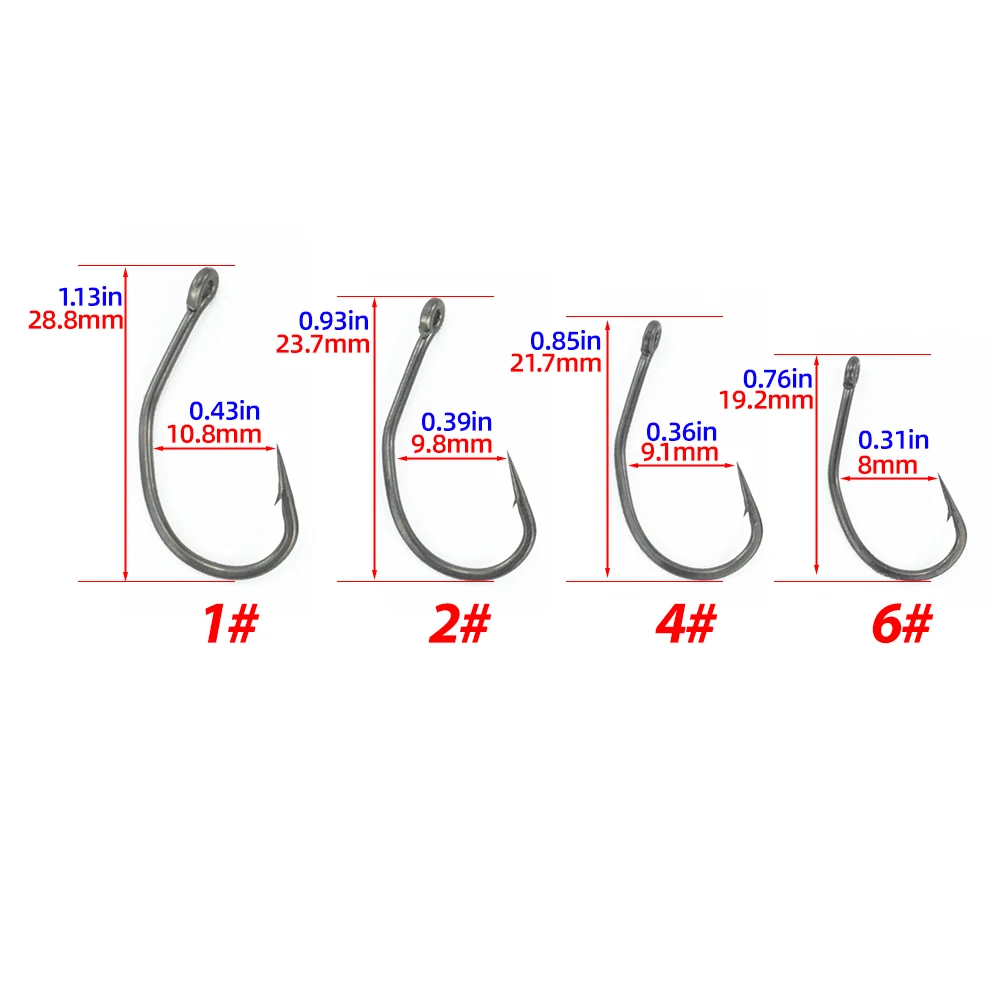 Hirisi 50pcs PTFE 코팅 높은 탄소 스테인 - Fishing Hook Barbless 리뷰 및 가격