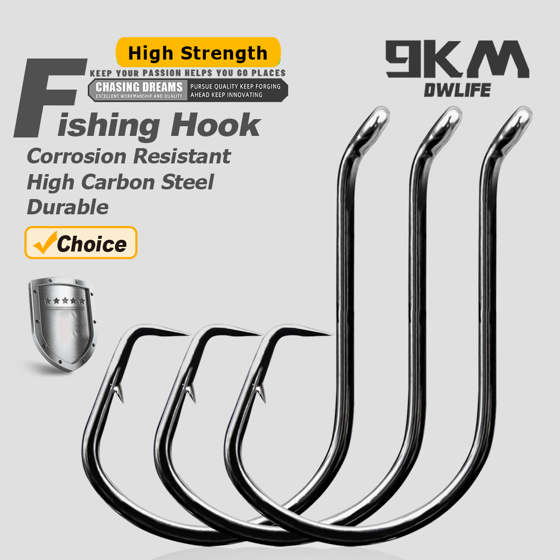 9KM 원형 낚시 후크 25~50Pcs 오프셋 잉어 낚 - Fishing Hook Circle 리뷰 및 가격