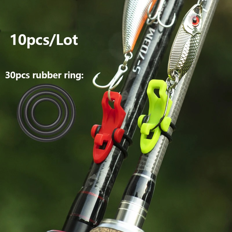 10-30개 낚싯대 훅 키퍼 루어 미끼 홀더 루어 액세 - Fishing Hook Jig 리뷰 및 가격