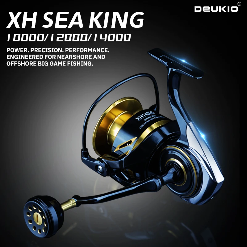 DEUKIO 롱 캐스트 스피닝 릴 10000-14000 - Abu Garcia Reel Max 리뷰 및 가격